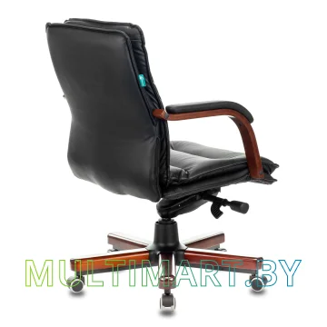 Кресло Бюрократ T-9927WALNUT-LOW (черный) картинка 3